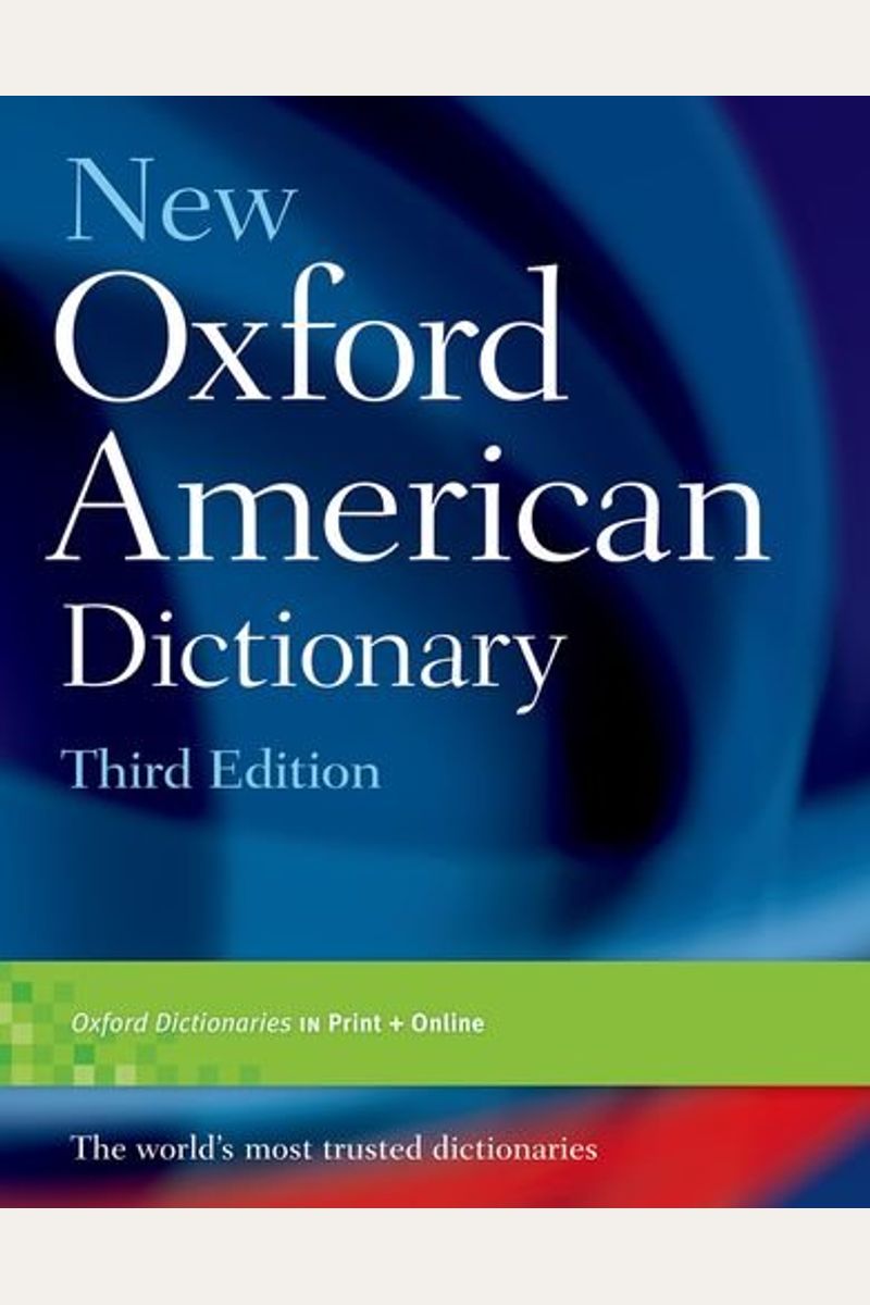 Buy New Oxford American Dictionary Book By Angus Stevenson