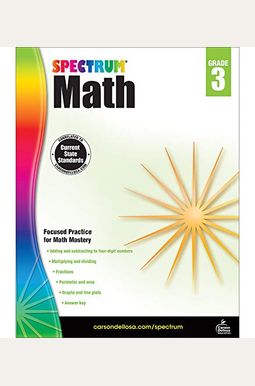 Buy Spectrum Math, Grade 3 Book By: Spectrum