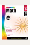 Spectrum Math Workbook, Grade 6