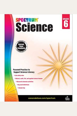 Spectrum Science, Grade 6 Spectrum Science, Grade 6