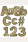 Sparkle And Shine Gold Glitter Combo Pack Bulletin Board Letters