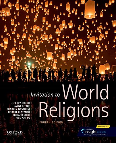 Buy Invitation To World Religions Book By: Jeffrey Brodd