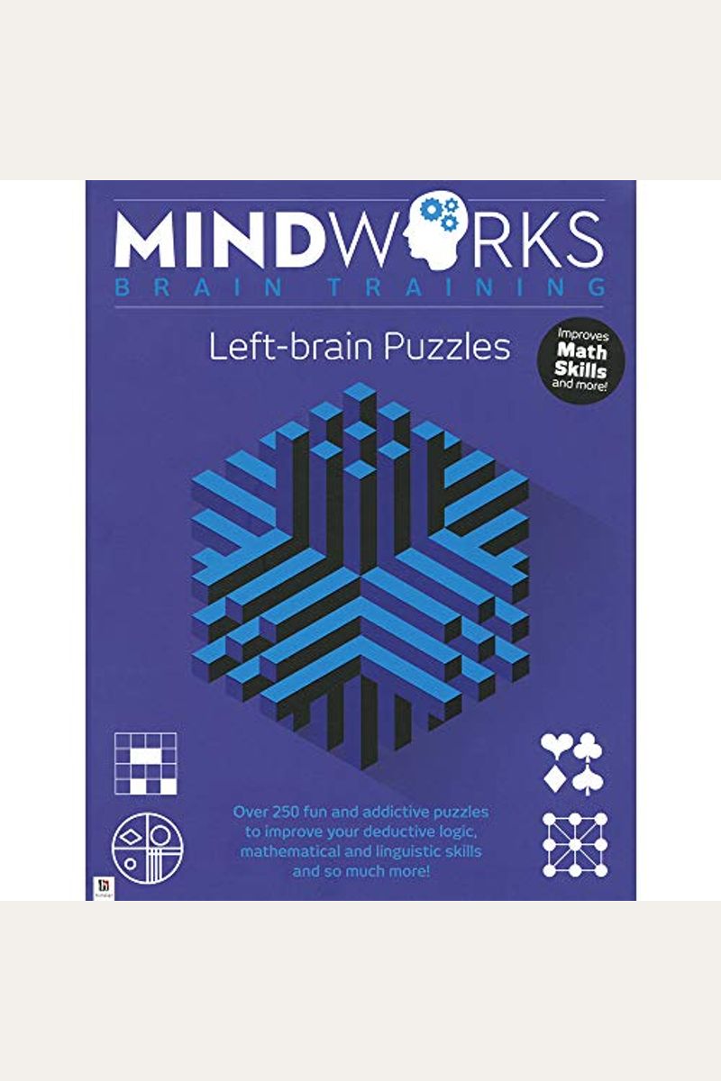 Buy Mindworks Brain Training Left-Brain Puzzles Book