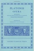 Platonis Opera, Vol. 3: Tetralogiam V-Vii Continens (Oxford Classical Texts) (Greek Edition)