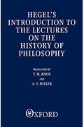 Introduction To The Lectures On The History Of Philosophy