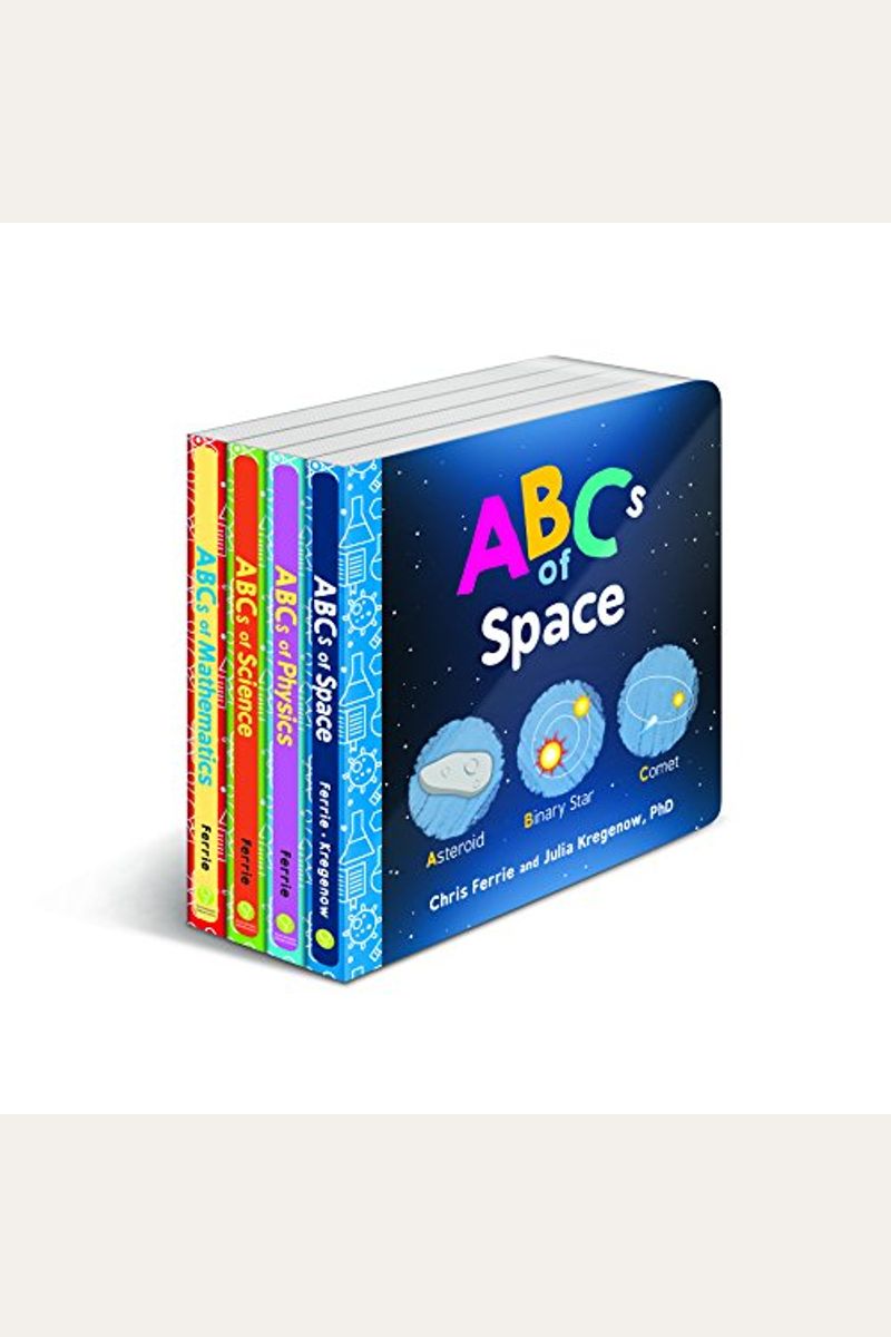 Baby University Abc's Board Book Set: Four Alphabet Board Books For Toddlers