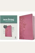 NLT Large Print Thinline Reference Bible, Filament Enabled Edition (Red Letter, Leatherlike, Peony Pink)