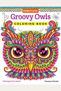 Groovy Owls Coloring Book