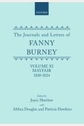The Journals And Letters Of Fanny Burney (Madame D'arblay) Volume Xi: Mayfair 1818-1824: Letters 1180-1354