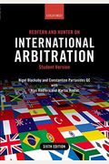 Redfern And Hunter On International Arbitration