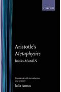 Metaphysics: Books M And N