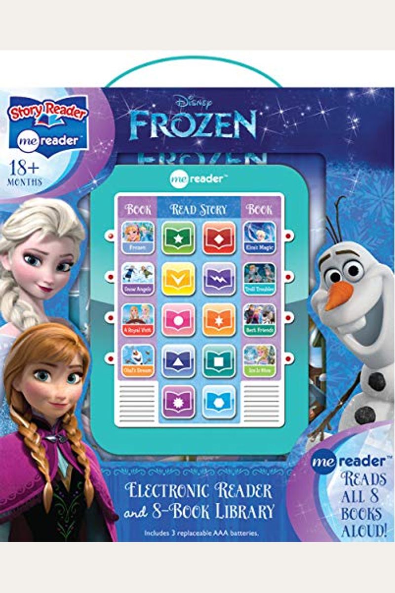 Me Reader 3in 8bk Disney Frozen Recover: Me Reader: Electronic Reader And 8-Book Library [With Audio Player]