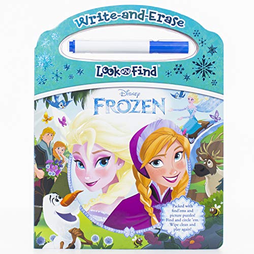 Disney Frozen: Write-And-Erase Look and Find