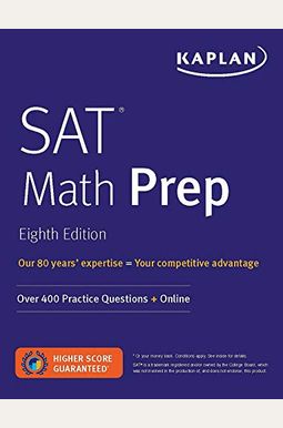 Sat Math Prep: Over 400 Practice Questions + Online Sat Math Prep: Over 400 Practice Questions + Online