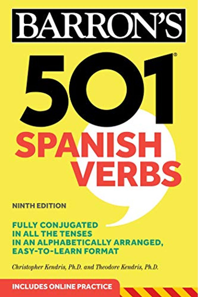 Spanish　Book　Buy　501　Christopher　Verbs　By:　Kendris