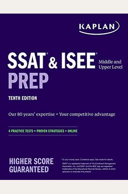 SSAT & ISEE Middle & Upper Level Prep: 4 Practice Tests + Proven Strategies + Online SSAT & ISEE Middle & Upper Level Prep: 4 Practice Tests + Proven Strategies + Online