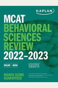 MCAT Behavioral Sciences Review 2022-2023: Online + Book