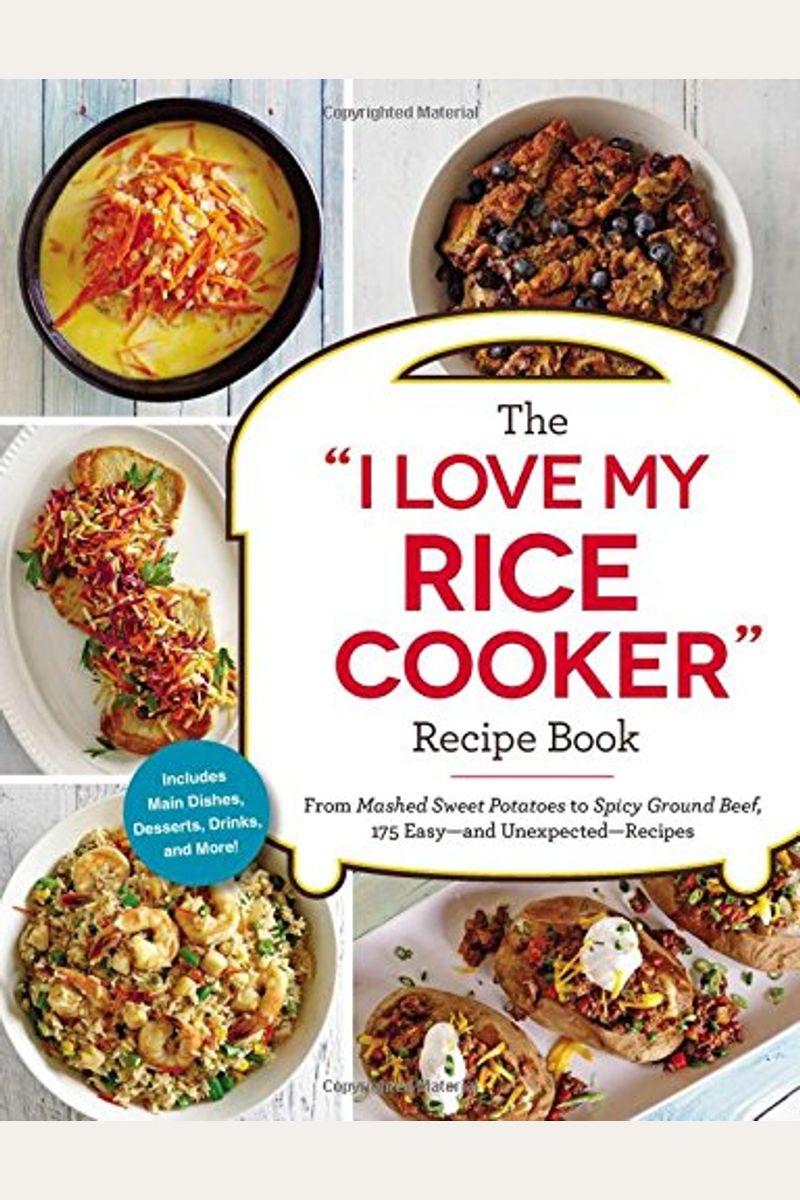Buy The I Love My Rice Cooker Recipe Book From Mashed Sweet Potatoes