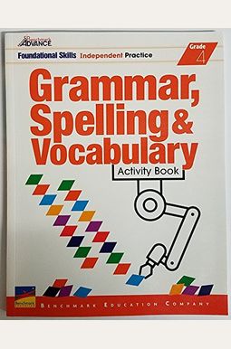 benchmark advance grammar spelling & vocabulary activity book grade 5 pdf