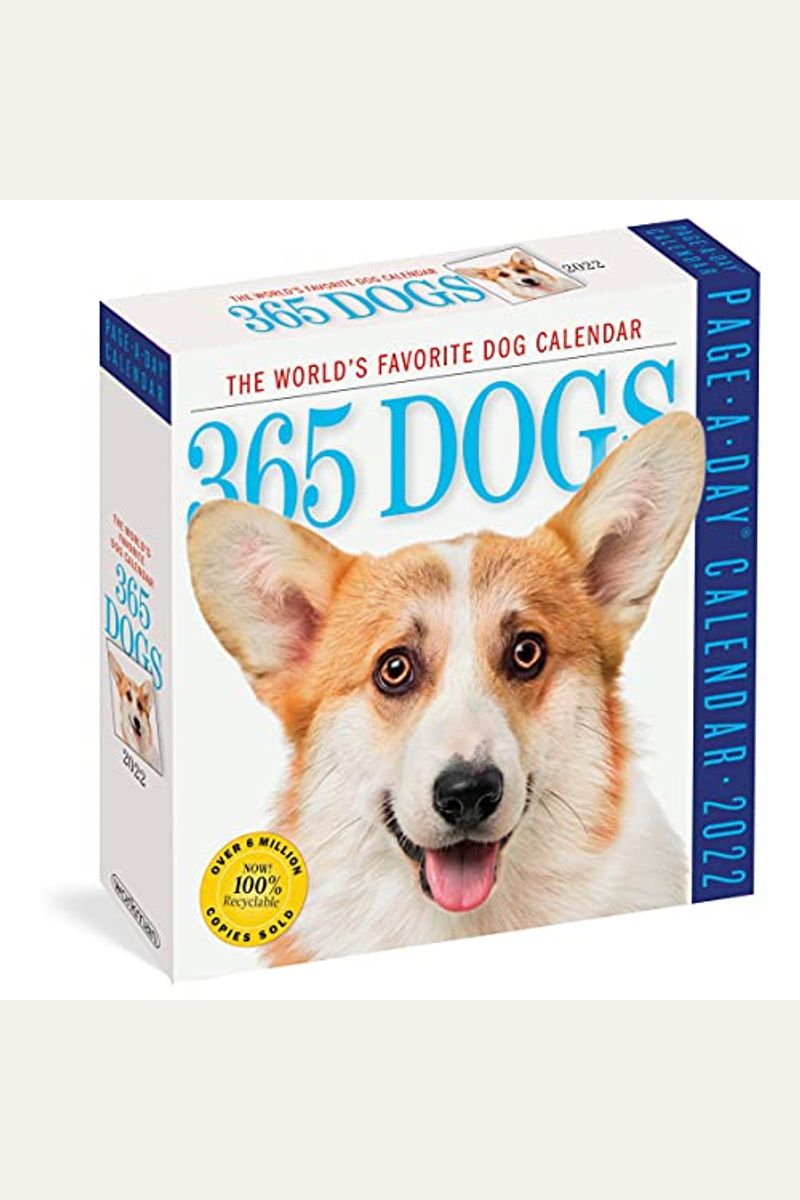 365 Dogs Page-A-Day Calendar 2022: The World's Favorite Dog Calendar