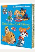 Paw Patrol Little Golden Book Library (Paw Patrol): Itty-Bitty Kitty Rescue; Puppy Birthday!; Pirate Pups; All-Star Pups!; Jurassic Bark!