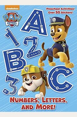 Numbers, Letters, And More! (Paw Patrol) Numbers, Letters, And More! (Paw Patrol)