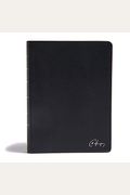 Kjv Spurgeon Study Bible, Black Genuine Leather