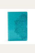 Kjv Large Print Personal Size Reference Bible, Teal Leathertouch Indexed