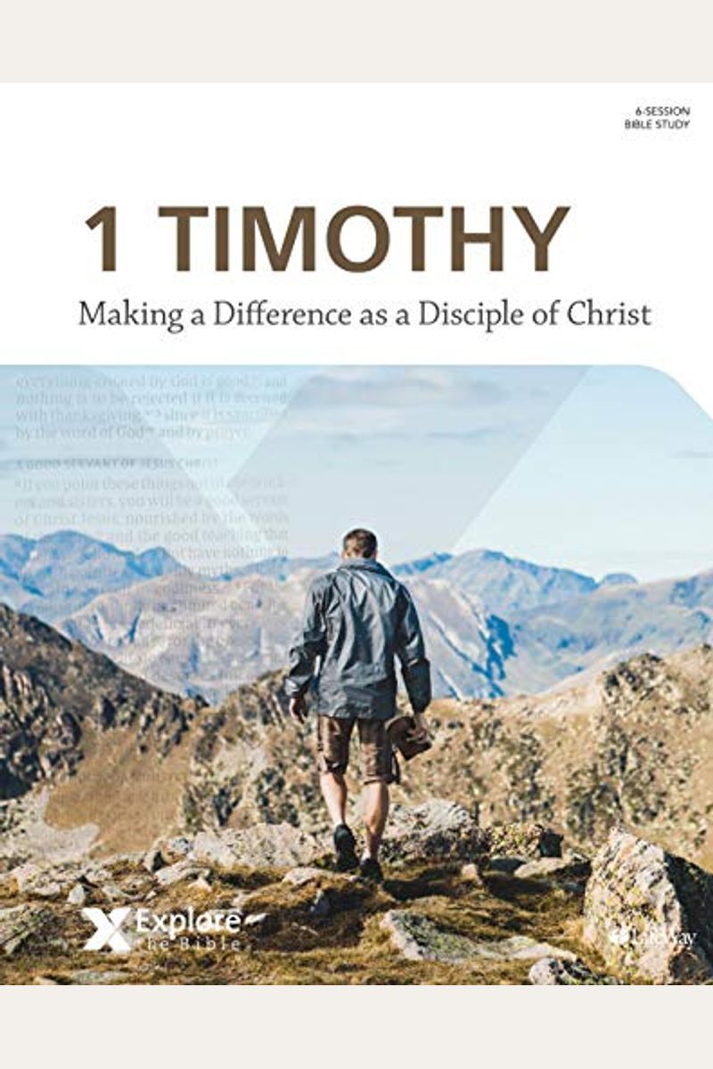 Buy Explore The Bible 1 Timothy Bible Study Book Book By Lifeway