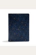 CSB Study Bible, Navy Leathertouch