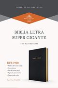 Rvr 1960 Biblia Letra Súper Gigante, Negro Imitación Piel