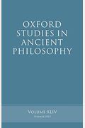 Oxford Studies in Ancient Philosophy: Volume 44