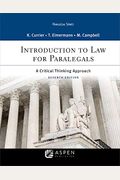 Introduction to Law for Paralegals: A Critical Thinking Approach