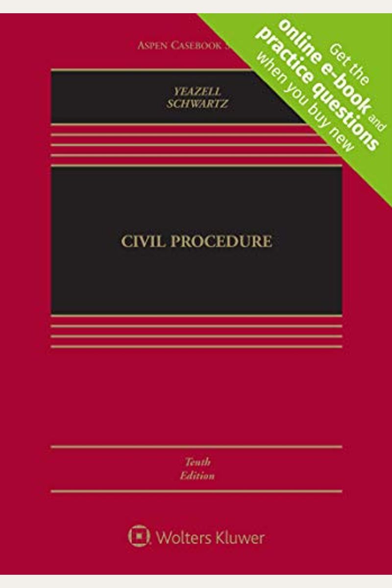 Civil Procedure: [Connected Ebook With Study Center]
