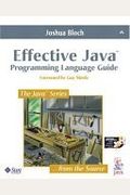 Effective Java: Programming Language Guide (Java Series)