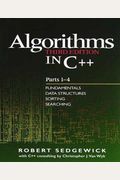 Algorithms in C++, Parts 1-4: Fundamentals, Data Structure, Sorting, Searching