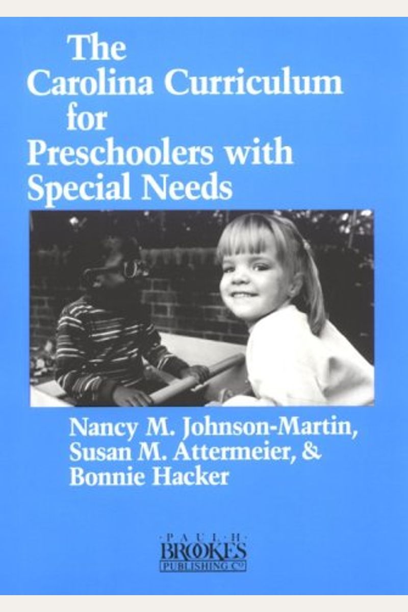 Carolina Curriculum for Preschoolers With Special Needs