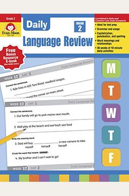 Daily Language Review Grade 2 Daily Language Review Grade 2