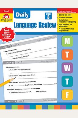 Daily Language Review, Grade 3 Teacher Edition Daily Language Review, Grade 3 Teacher Edition