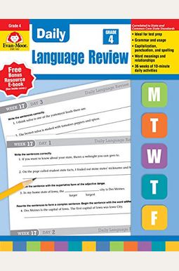 Daily Language Review Grade 4 Daily Language Review Grade 4