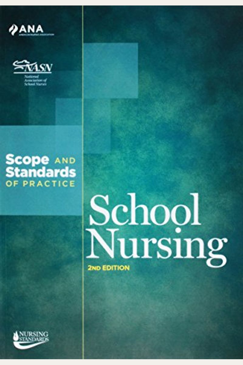 Buy school nursing scope standards of practice book by ana