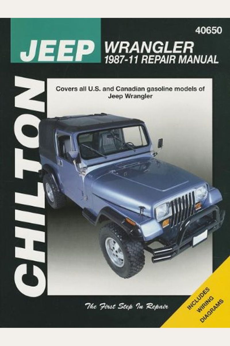 Chilton Total Car Care Jeep Wrangler 1987-201
