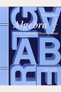 Saxon Algebra 1/2 Solutions Manual Third Edition