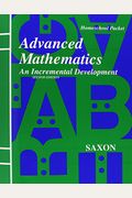 Saxon Advanced Math Answer Key & Tests Second Edition