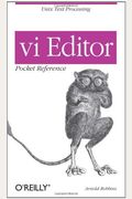 Vi Editor Pocket Reference