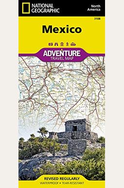 National Geographic: Mexico Classic Wall Map (34.5 X 22.5 Inches) National Geographic: Mexico Classic Wall Map (34.5 X 22.5 Inches)