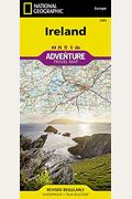 National Geographic Ireland Wall Map - Classic - Laminated (30 X 36 In)