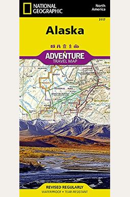 National Geographic: Alaska Wall Map (40.5 X 30.25 Inches) National Geographic: Alaska Wall Map (40.5 X 30.25 Inches)