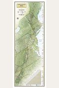 National Geographic: Appalachian Trail Wall Map In Gift Box Wall Map (18 X 48 Inches)