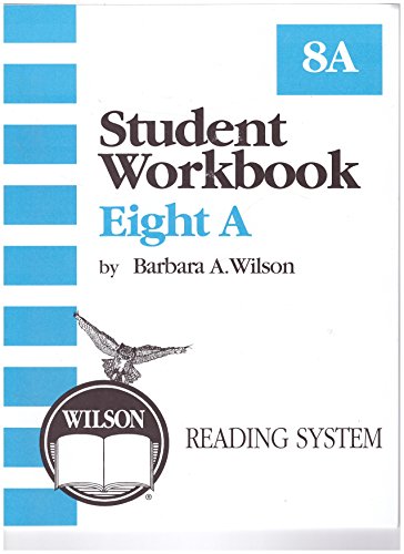 Buy Student Workbook 8a (Wilson Reading System) Book